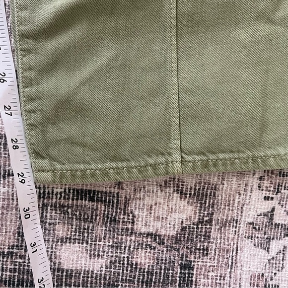 Madewell Green High-Waisted Baggy Jeans Size 33 - Picture 11 of 11